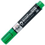 （まとめ） ゼブラ ボードマーカーEZ 中字・丸芯 緑 YYS17-G 1セット（10本） 【×5セット】