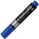 （まとめ） ゼブラ ボードマーカーEZ 中字・平芯 青 YYSM17-BL 1セット（10本） 【×5セット】