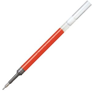 （まとめ） ぺんてる ゲルインクボールペン替芯 0.5mm 赤 ハイブリッドテクニカノック05用 XKFRN5-B 1セット（10本） 【×5セット】