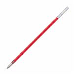 （まとめ） ぺんてる 油性ボールペン替芯 0.7mm 赤 ローリーノック式用 BPS7-B2 1セット（20本：2本×10パック） 【×5セット】