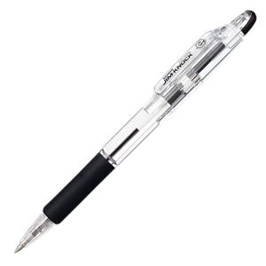 （まとめ） ゼブラ 油性ボールペン ジムノック 0.7mm 黒 KRB-100-BK 1セット（10本） 【×5セット】