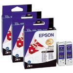 （まとめ）エプソン（EPSON） PM-800C／3300C用インクカートリッジ（ブラック） 2個入×3（6個パック）