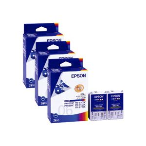 （まとめ）エプソン（EPSON） PM-3300C用インクカートリッジ（カラー） 2個入×3（6個パック）