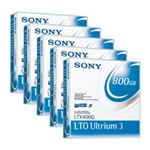 （まとめ）SONY（ソニー） LTX400GR LTO Ultrium3 データカトリッジ 400GB 5巻