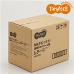 （まとめ）TANOSEE 感熱FAXロール紙 レター 216mm×100m×1インチ 表発色 6本