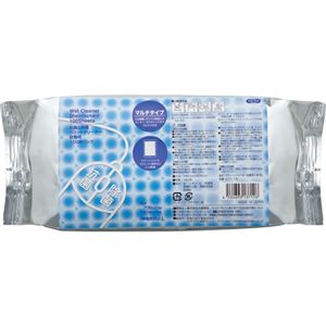 （まとめ） TANOSEE OAクリーナー ウェットティッシュ 詰替用 1セット（1000枚：100枚×10個） 【×2セット】