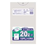 （まとめ）容量表示入りポリ袋 20L 10枚入×60パック