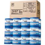 （まとめ）エルモア 芯なしロール 個包装 シングル 200m 24ロール（6ロール×4パック）