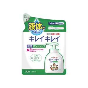 （まとめ）キレイキレイ 薬用ハンドソープ 詰替用 200ml 24個