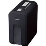 コクヨ デスクサイドシュレッダー(RELISH) A4 クロスカット ナイトブラック KPS-X80D 1台