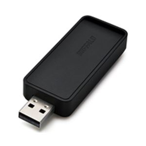 バッファロー AirStation USB2.0用 無線LAN子機 11n・a・g・b対応 WI-U2-300D 1個