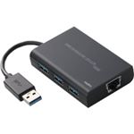 ロジテック USB3.0 高速GigaLANアダプター ブラック LAN-GTJU3H3 1個
