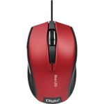 有線5ボタンBLUELEDマウス レッド