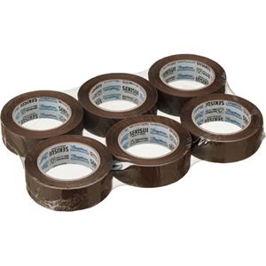 （まとめ） 積水化学 シュープリームテープE No.882 36mm×100m 茶 P30ASB2 1パック（6巻） 【×5セット】