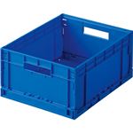 （まとめ） 岐阜プラスチック工業 折りたたみコンテナ F-BOX 13L F-BOX112G 1台 【×3セット】