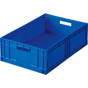 （まとめ） 岐阜プラスチック工業 折りたたみコンテナ F-BOX 26L F-BOX122G1 1台 【×2セット】