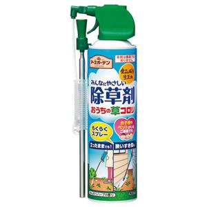（まとめ） アース製薬 おうちの草コロリ らくらくスプレー 420ml 1本 【×3セット】