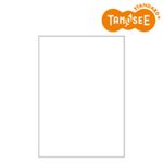 TANOSEE マルチプリンター帳票 複写タイプ A4 ノーカーボン 白紙 1箱(500枚:100枚×5冊)
