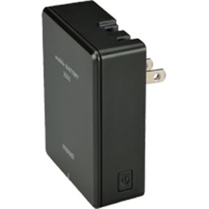 マクセル モバイル充電バッテリー 2500mAh ブラック MPC-RAC2500BK 1個
