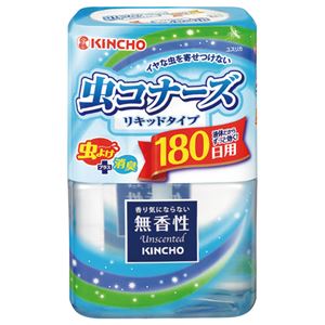 （まとめ） 大日本除蟲菊 虫コナーズ リキッドタイプ 180日 無香性 1個 【×5セット】