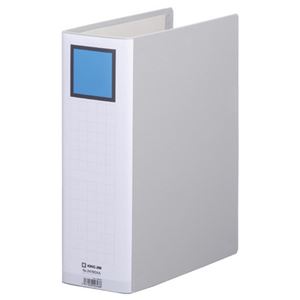 （まとめ） キングファイル スーパードッチ（脱・着）イージー GXシリーズ A4タテ 800枚収容 背幅96mm グレー 2478GXA 1冊 【×5セット】