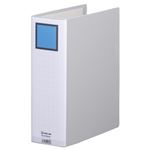 （まとめ） キングファイル スーパードッチ（脱・着）イージー GXシリーズ A4タテ 800枚収容 背幅96mm グレー 2478GXA 1冊 【×5セット】