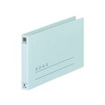 （まとめ） コクヨ 伝票用フラットファイル 振替伝票サイズ 2穴 150枚収容 背幅18mm 青 フ-46 1セット（10冊） 【×5セット】