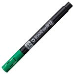 （まとめ） ゼブラ ボードマーカーEZ 細字・丸芯 緑 YYSS17-G 1セット（10本） 【×5セット】