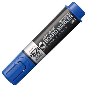 （まとめ） ゼブラ ボードマーカーEZ 太字・丸芯 青 YYSB17-BL 1セット（10本） 【×3セット】