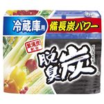 （まとめ） エステー 脱臭炭 冷蔵庫用 140g 1セット（3個） 【×4セット】