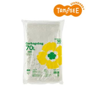 TANOSEE ゴミ袋エコノミー 半透明 70L 90枚入