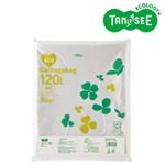 TANOSEE ポリエチレン収集袋 透明 120L 30枚入