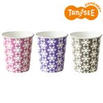 （まとめ）TANOSEE 紙コップ Snowflake 154ml 100個入×5パック