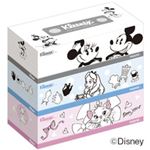 （まとめ）クリネックスティシュー ディズニーキャラクター3箱パック×12