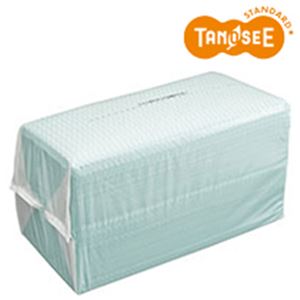 （まとめ）TANOSEE カウンタークロス グリーン 100枚入 ×6パック