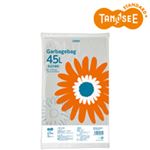 （まとめ）TANOSEE ゴミ袋 乳白半透明 45L 20枚入×30パック