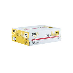 （まとめ） TANOSEE αエコペーパー タイプNH A3 1箱（1500枚：500枚×3冊） 【×5セット】