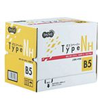 （まとめ） TANOSEE αエコペーパー タイプNH B5 1箱（2500枚：500枚×5冊） 【×5セット】