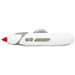 （まとめ） TANOSEE 修正テープ カートリッジタイプ 本体 4.2mm幅×10m 1個 【×20セット】