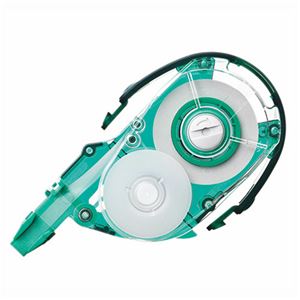 （まとめ） トンボ鉛筆 モノYX用カートリッジYR4 4.2mm幅×12m 緑 CT-YR4 1個 【×20セット】