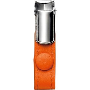 （まとめ） フロント 本革製ネームカードホルダー用クリップ オレンジ RLNHCR-O 1個 【×20セット】