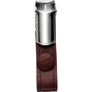 （まとめ） フロント 本革製ネームカードホルダー用クリップ ブラウン RLNHCR-BR 1個 【×20セット】