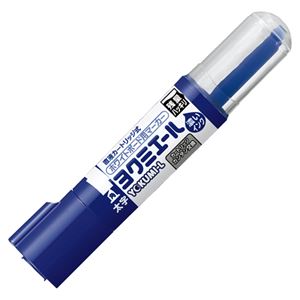 （まとめ） コクヨ ホワイトボード用マーカーペン ヨクミエール 太字・角芯 青 PM-B513B 1本 【×30セット】