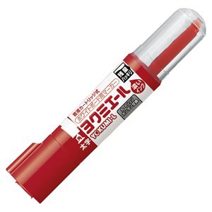 （まとめ） コクヨ ホワイトボード用マーカーペン ヨクミエール 太字・角芯 赤 PM-B513R 1本 【×30セット】