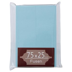 （まとめ） TANOSEE ふせん 75×25mm 空 1パック（2冊） 【×30セット】