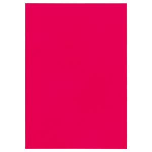 （まとめ） TANOSEE 色画用紙 八つ切 あか 1パック（10枚） 【×30セット】