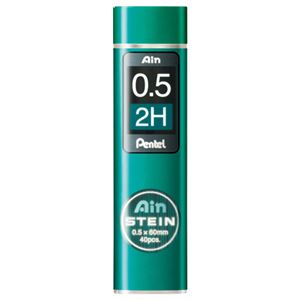 （まとめ） ぺんてる シャープ SHARP替芯 アイン シュタイン 0.5mm 2H C275-2H 1個（40本） 【×30セット】