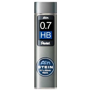 （まとめ） ぺんてる シャープ SHARP替芯 アイン シュタイン 0.7mm HB C277-HB 1個（40本） 【×30セット】
