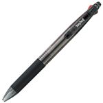 （まとめ） TANOSEE 油性2色ボールペン 0.7mm （軸色 ブラック） 1本 【×30セット】