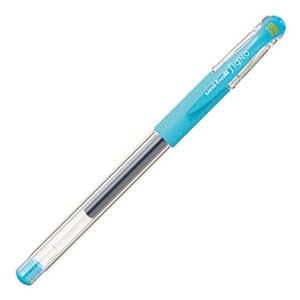 （まとめ） 三菱鉛筆 ゲルインクボールペン ユニボール シグノ 極細 0.38mm スカイブルー UM151.48 1本 【×40セット】